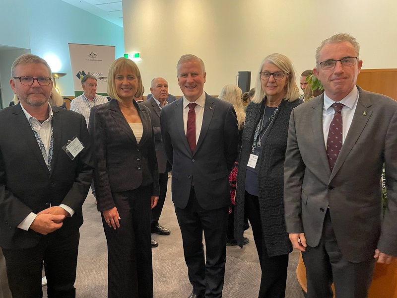 RDA Deputy Chair and DRD with MPs at RDA National forum 2021