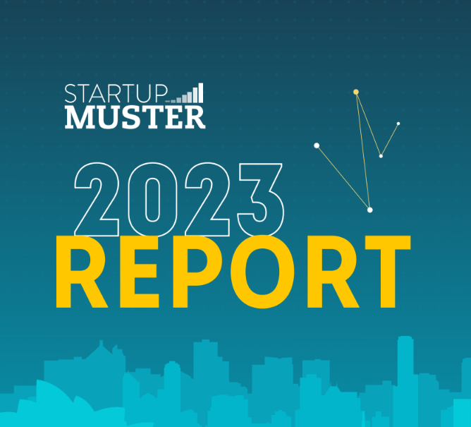 Image of a detail from the Startup Muster 2023 Report