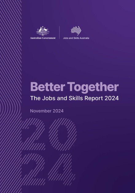 cover of the Better Together Jobs and Skills Report 2024