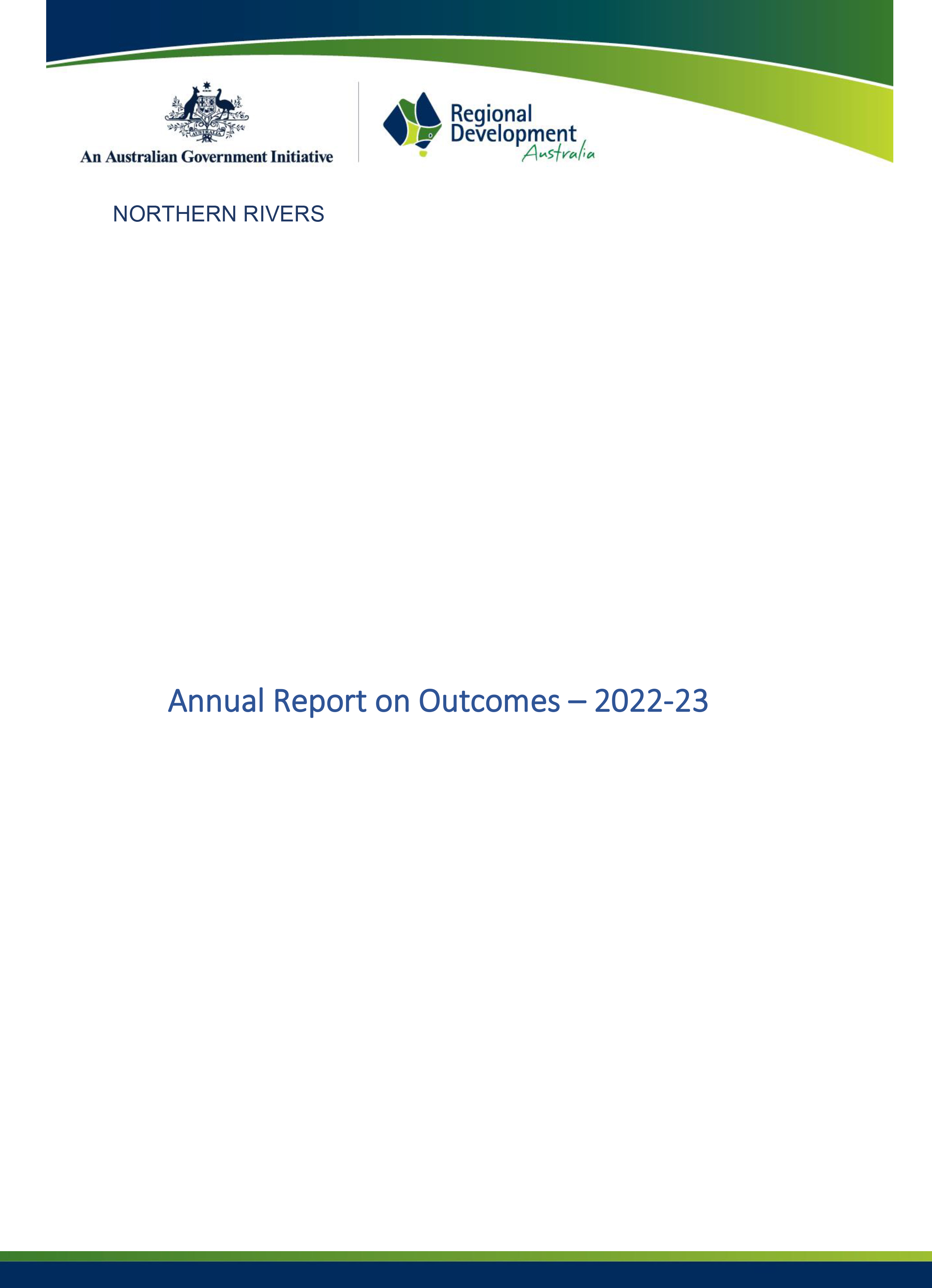 2022-2023 Annual Report on Outcomes