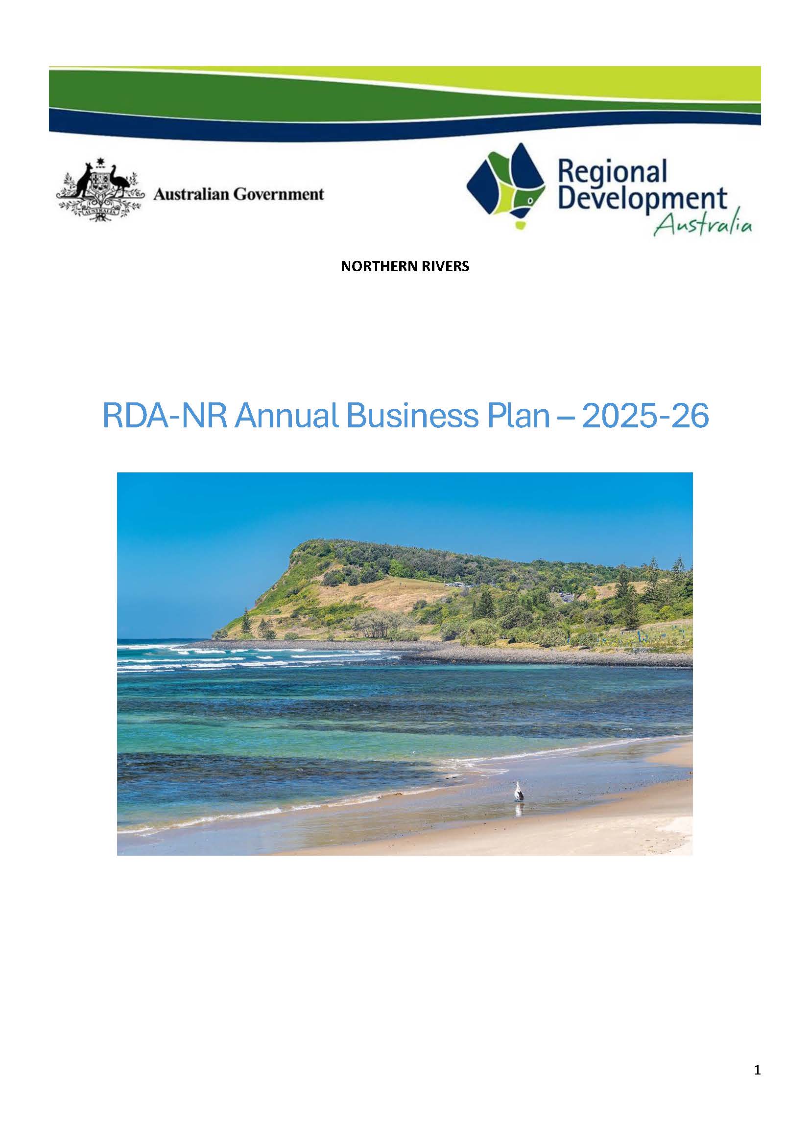 2025-2026 RDANR Annual Business Plan